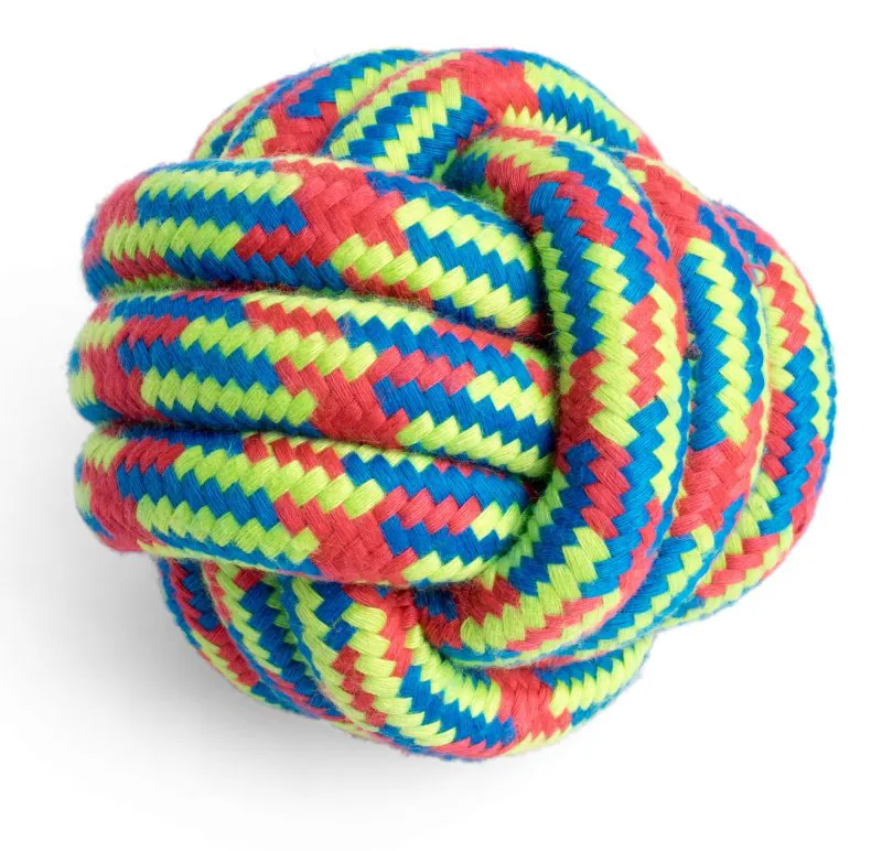 Petface Toyz Woven Rope Ball Dog Toy